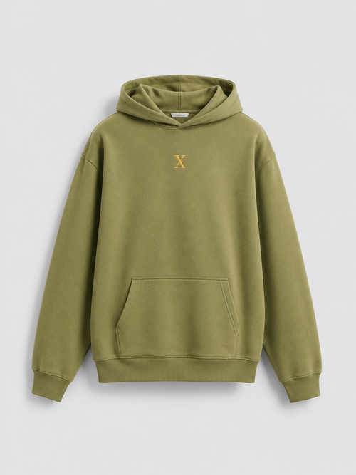 Hoodie D&SxPARIS Gris - Hoodie oversize premium velours bouclé streetwear Paris