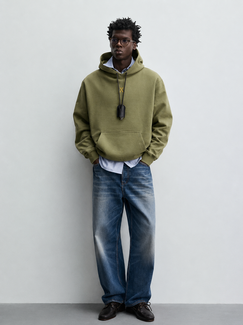 Hoodie D&SxPARIS Anthracite - Hoodie oversize premium streetwear luxe parisien