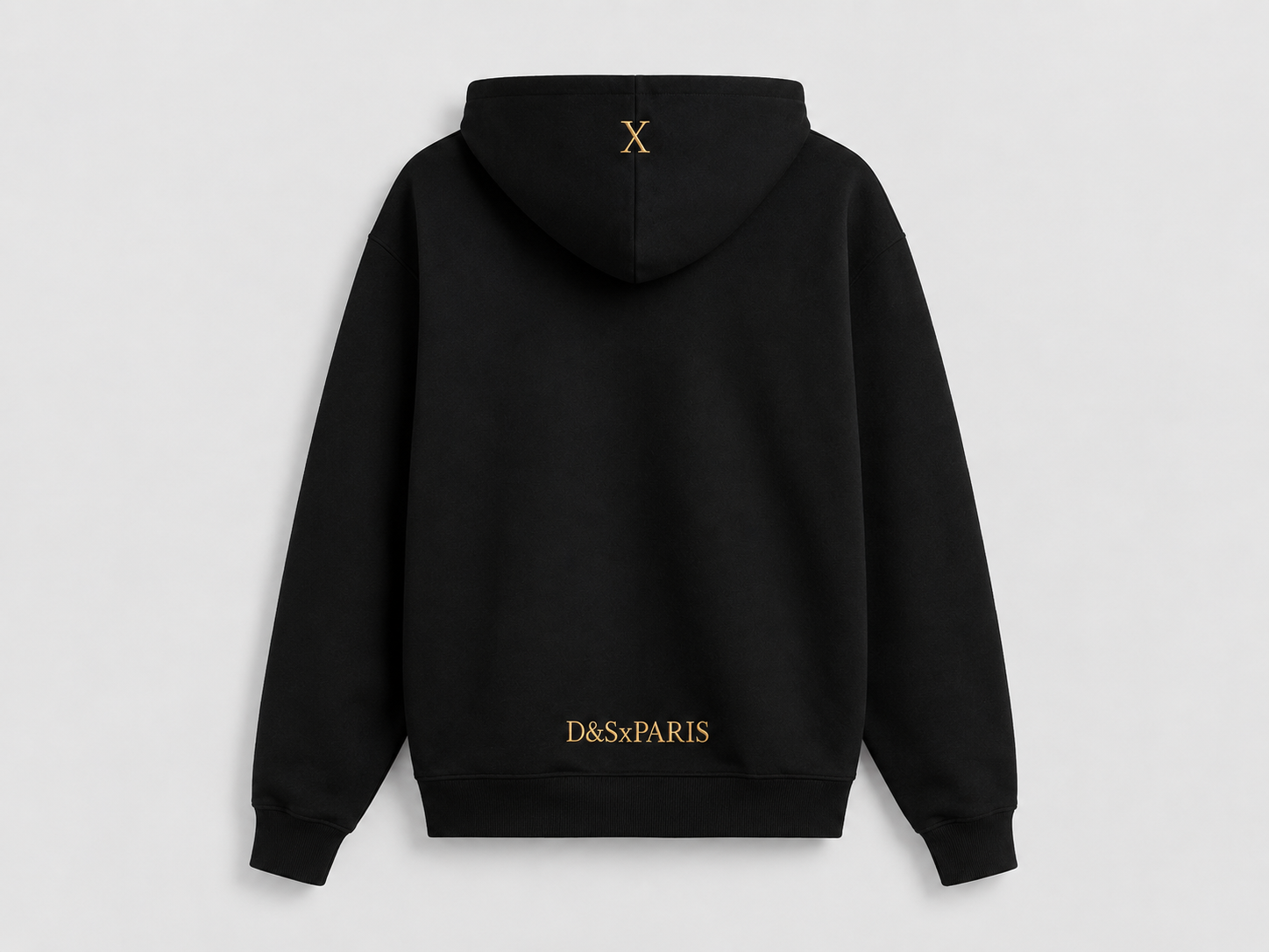 Hoodie D&SxPARIS — Noir Profond