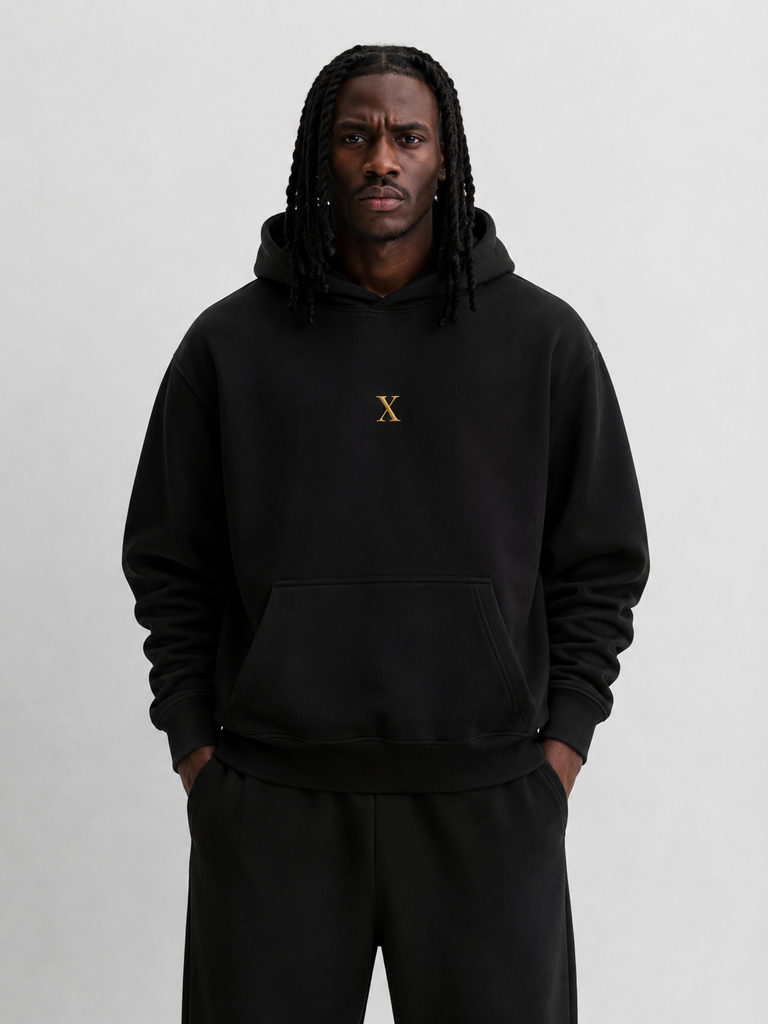 Hoodie D&SxPARIS — Noir Profond